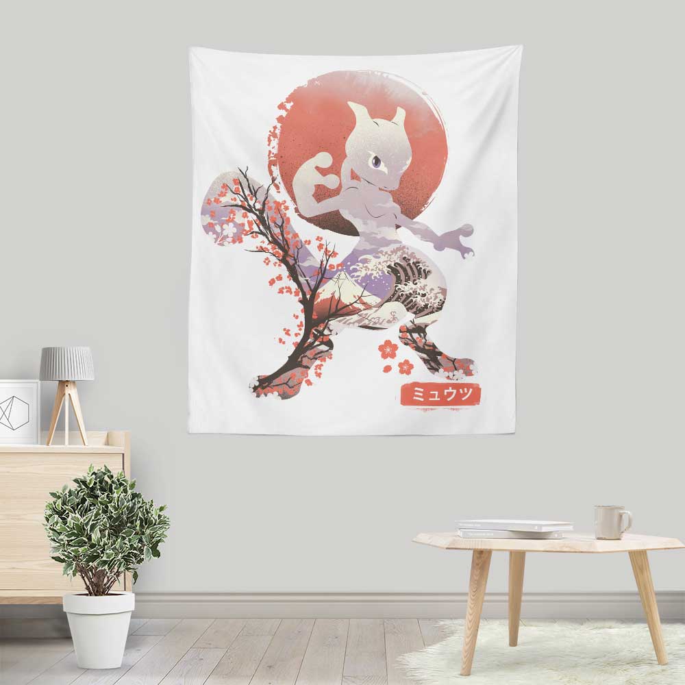 Ukiyo Psychic Wall Decorative Tapestry by Dandingeroz