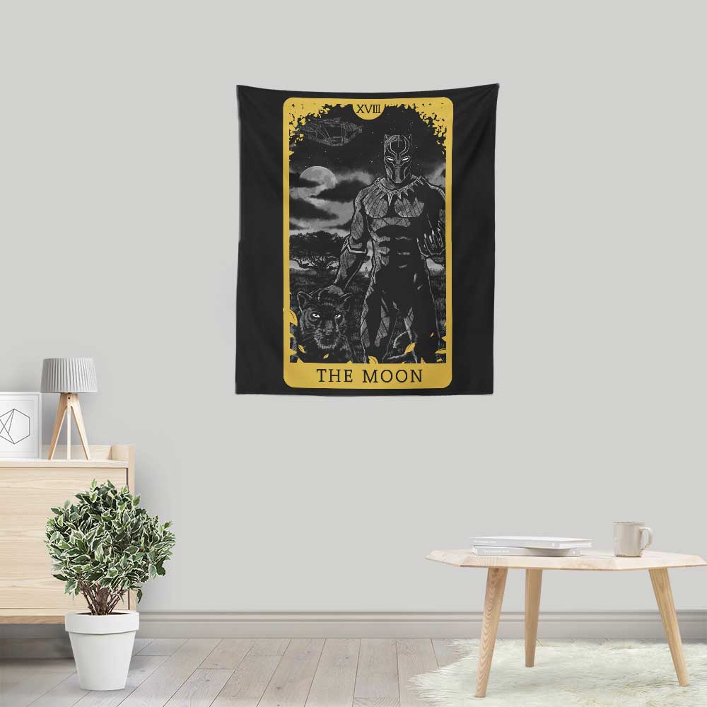 Tarot - The Moon Wall Decorative Tapestry for Indoor and Outdoor Use