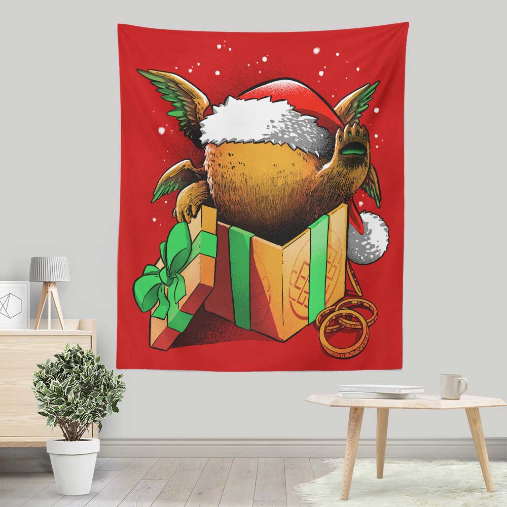 Alemaglia's Vivid Christmas Chicken Pig Wall Tapestry for Indoors & Outdoors