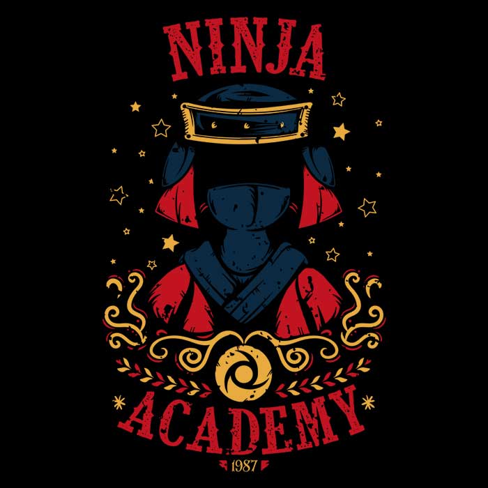 High - Quality Wall Decor - Ninja Academy Wall Tapestry by Soulkr