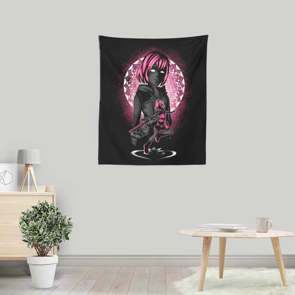 Hypertwenty's Kairi Attack Wall Decorative Tapestry