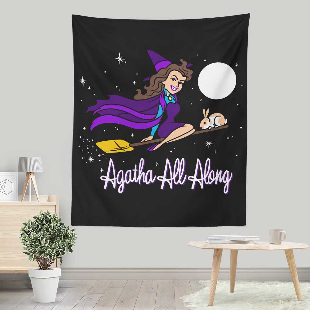 Agatha All Along Wall Decor - High - Quality Wall Tapestry