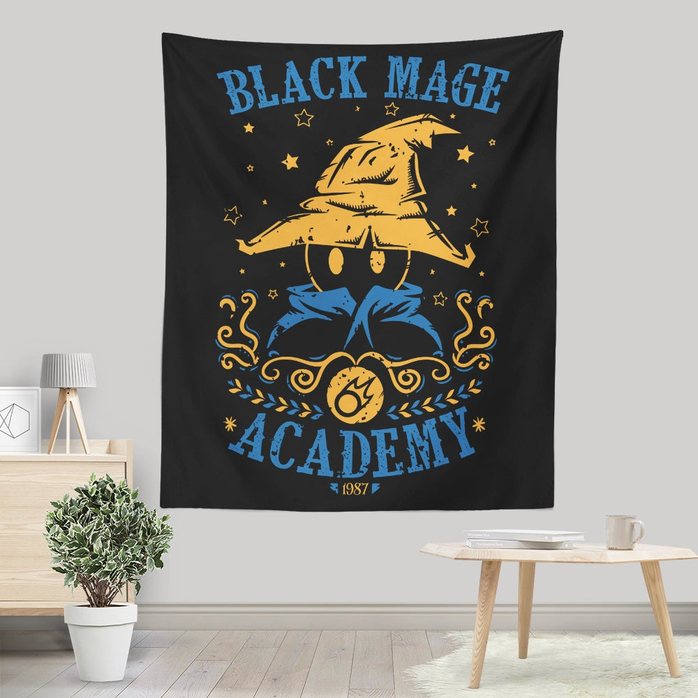 Black Mage Academy Decorative Wall Tapestry by Soulkr