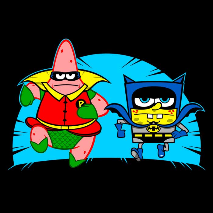 Under the Sea Batcave Themed Wall Decor - Ryan Astle's 'Who Lives In a Batcave Under the Sea' Wall Tapestry