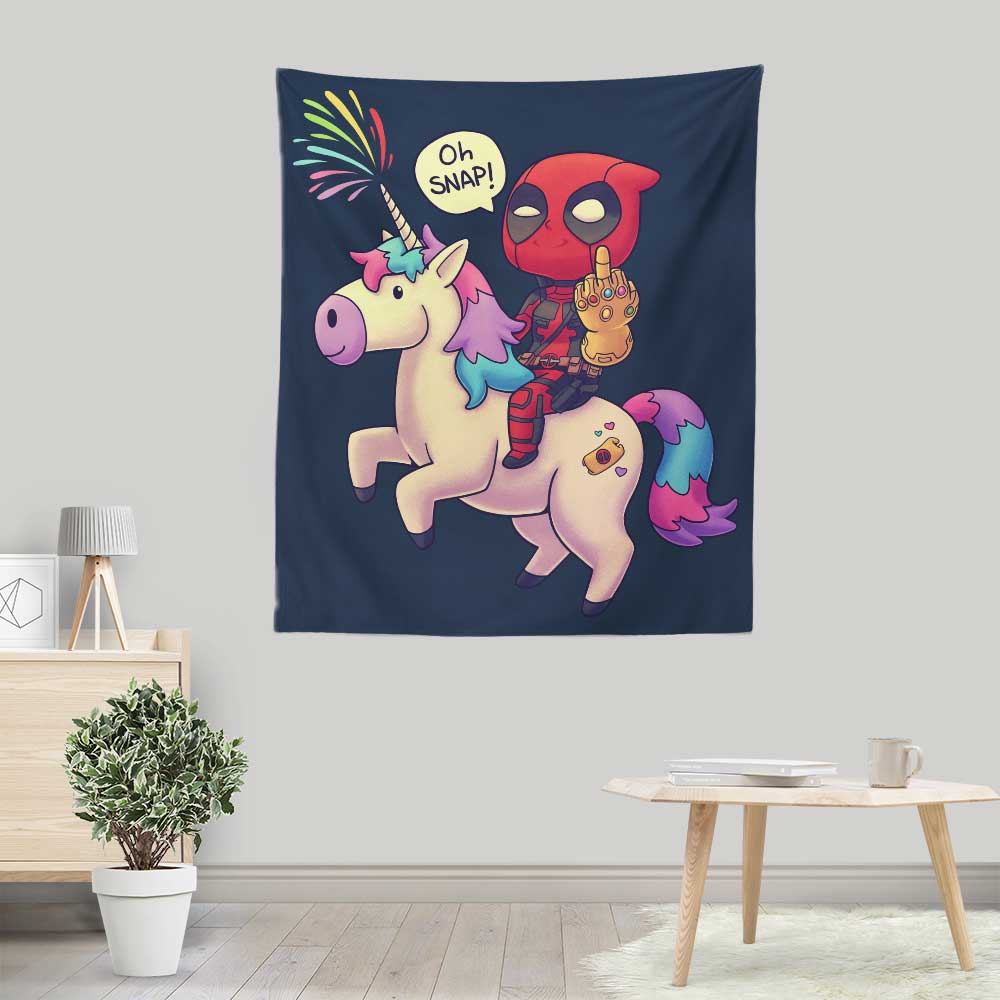 Lightweight Infinity Chimichanga Wall Tapestry by Geekydog