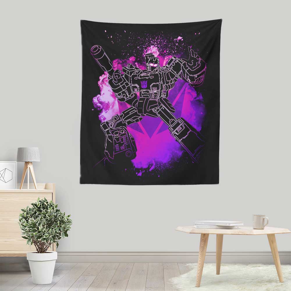 Donnie Illustrations' Soul of the Cannon Lightweight Polyester Wall Tapestry