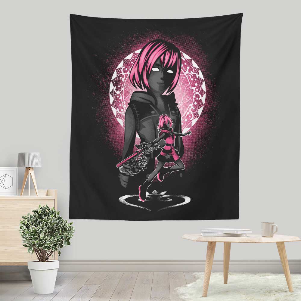 Hypertwenty's Kairi Attack Wall Decorative Tapestry