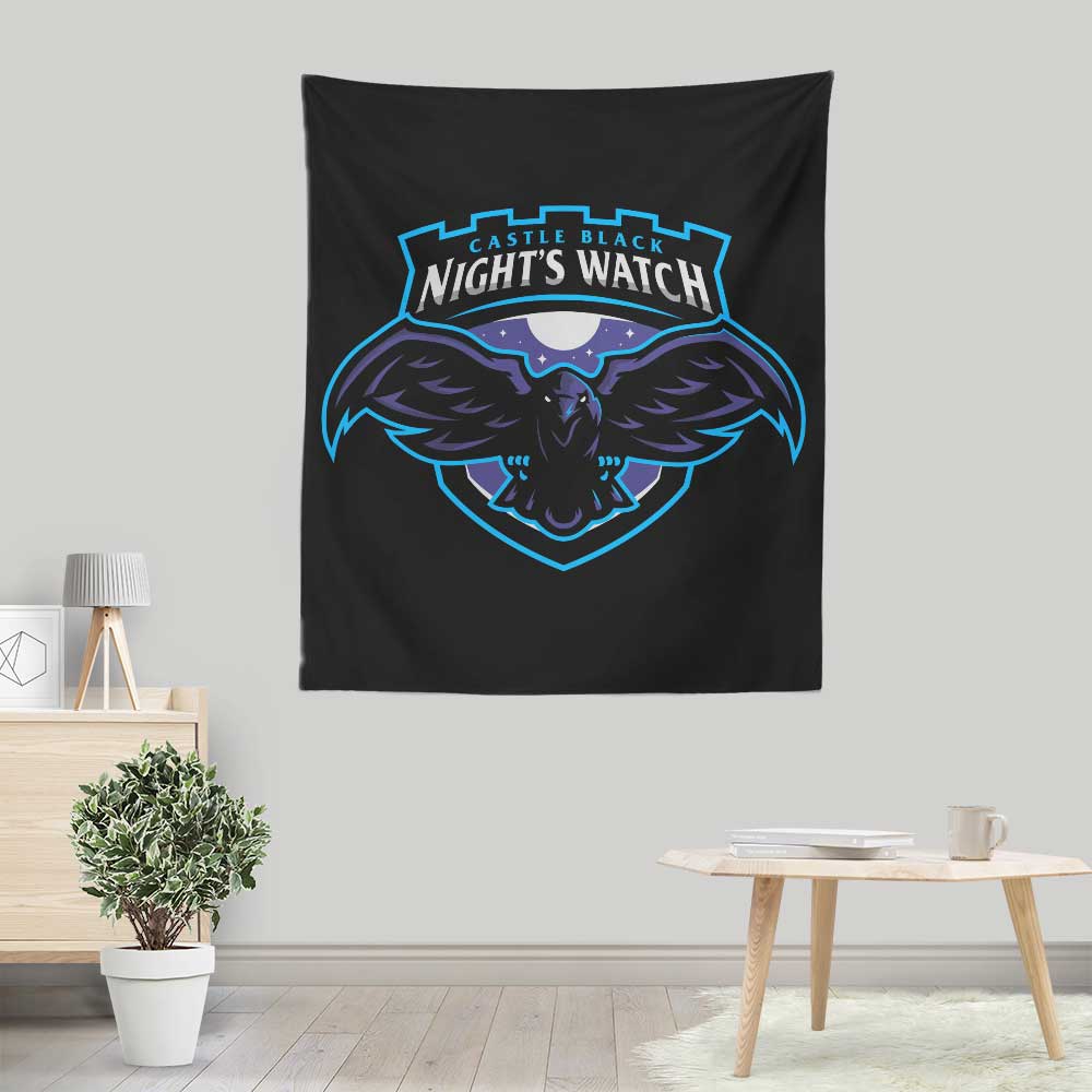 Go Crows Wall Decorative Polyester Tapestry