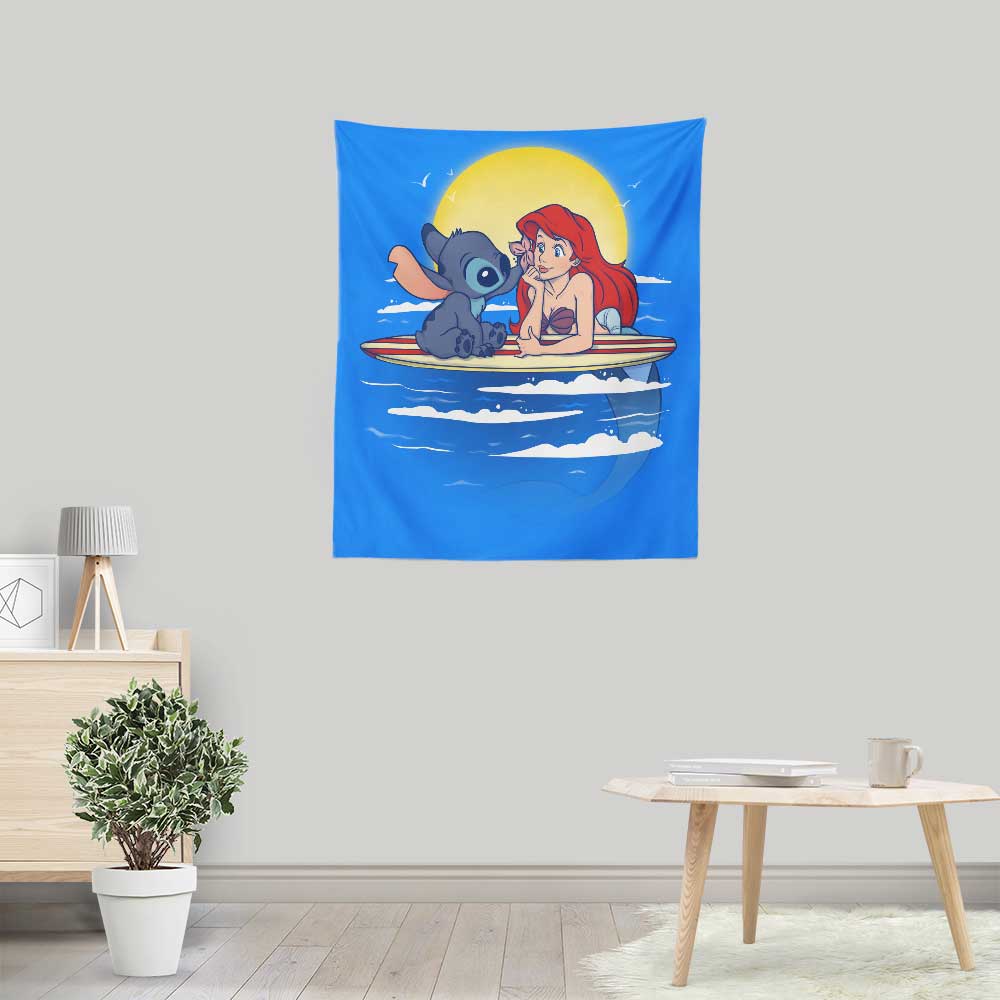 Aloha Mermaid-themed Wall Decorative Tapestry