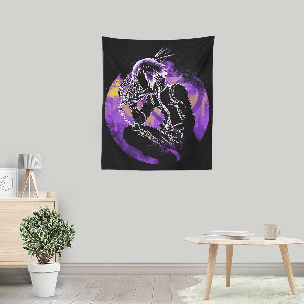 Stunning Rival Orb Wall Decorative Tapestry by Donnie Illustrations