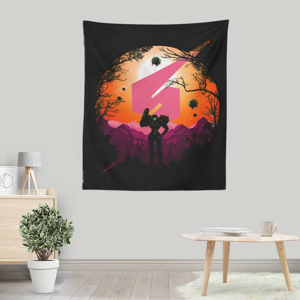 Donnie Illustrations' Vivid My Galaxy Wall Tapestry for Indoors and Outdoors