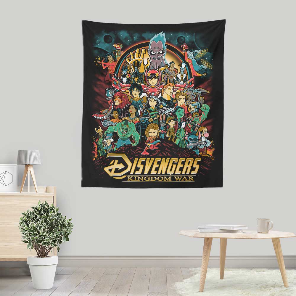 Kingdom War Themed Decorative Wall Tapestry by Prime Premne Design
