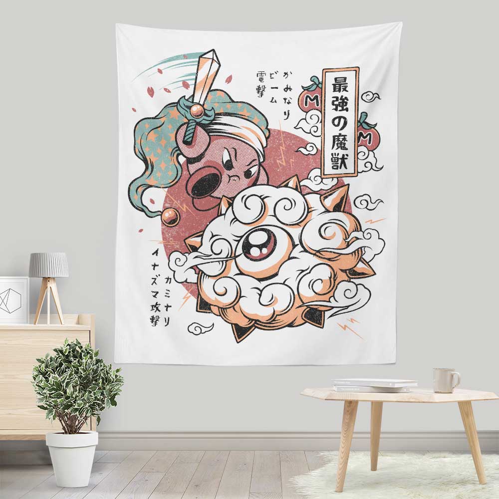 Dreamland Samurai Wall Decorative Tapestry for Indoor and Outdoor Use