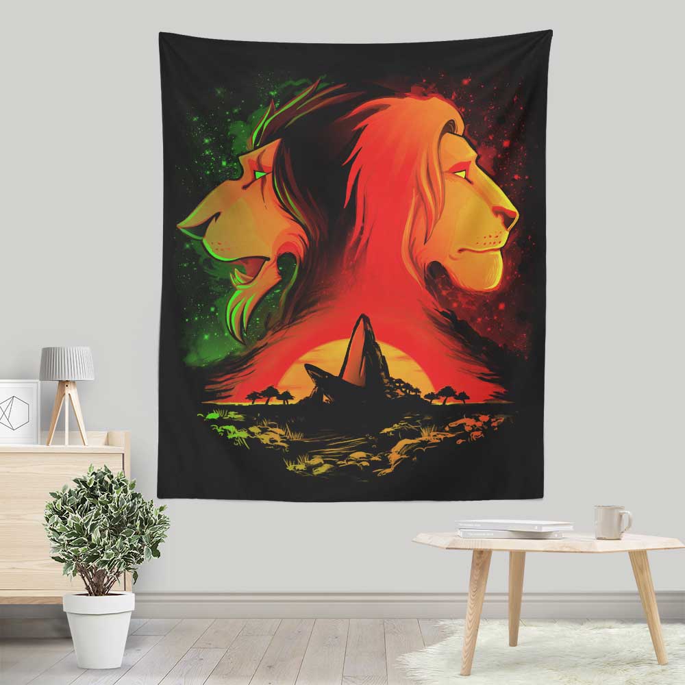 The Pride Rock Wall Decorative Tapestry