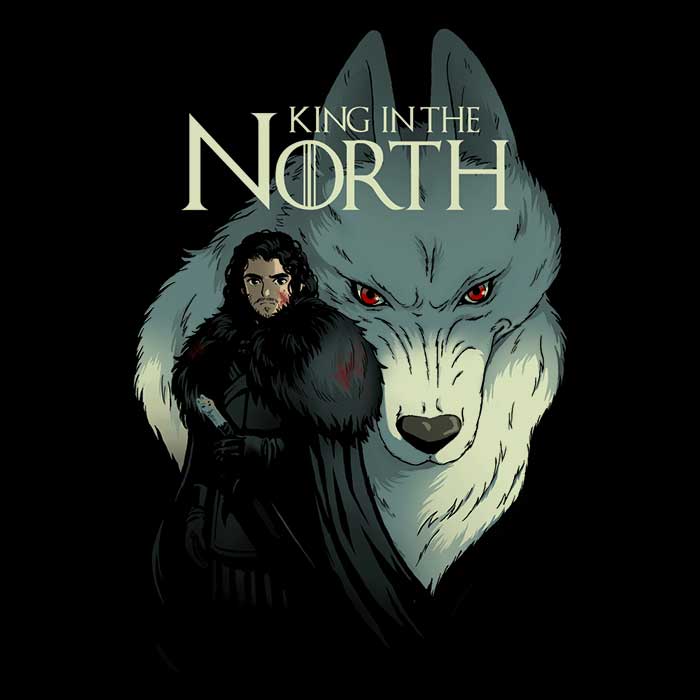 Durable Wolf King Wall Tapestry by BlancaVidal