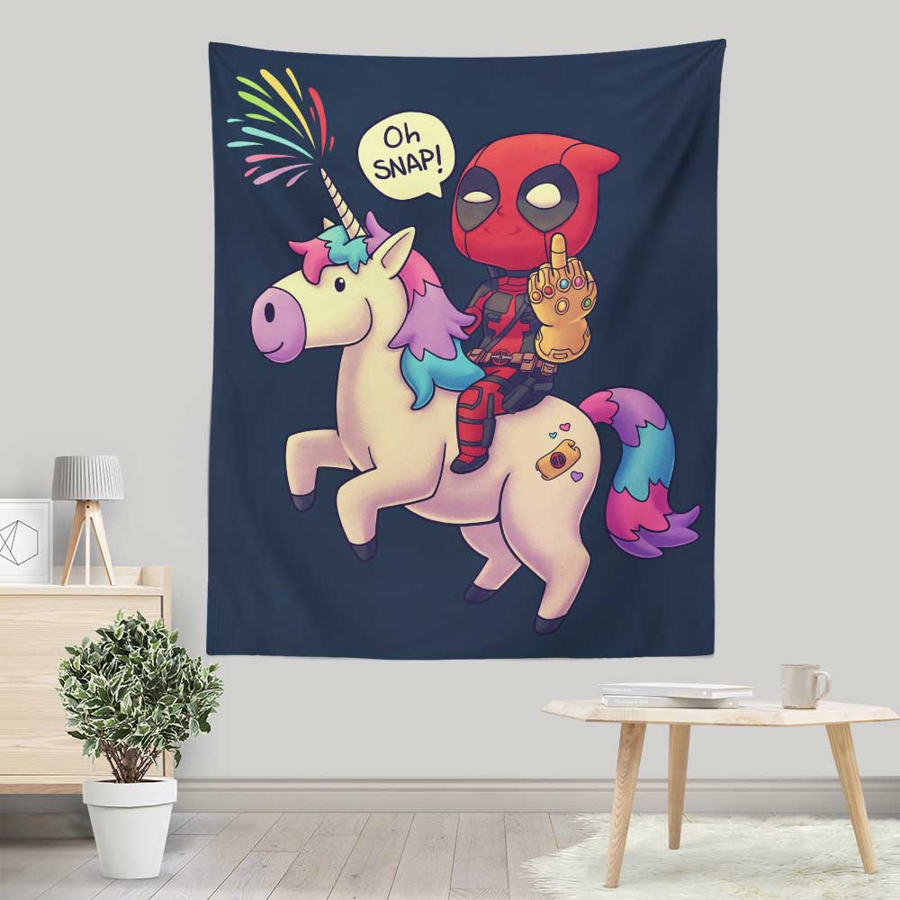 Lightweight Infinity Chimichanga Wall Tapestry by Geekydog