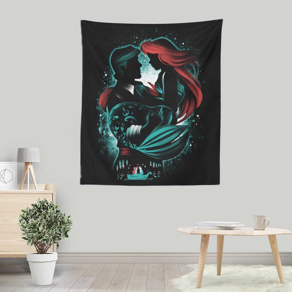 Alemaglia's Part of Your World - Lightweight Polyester Wall Tapestry