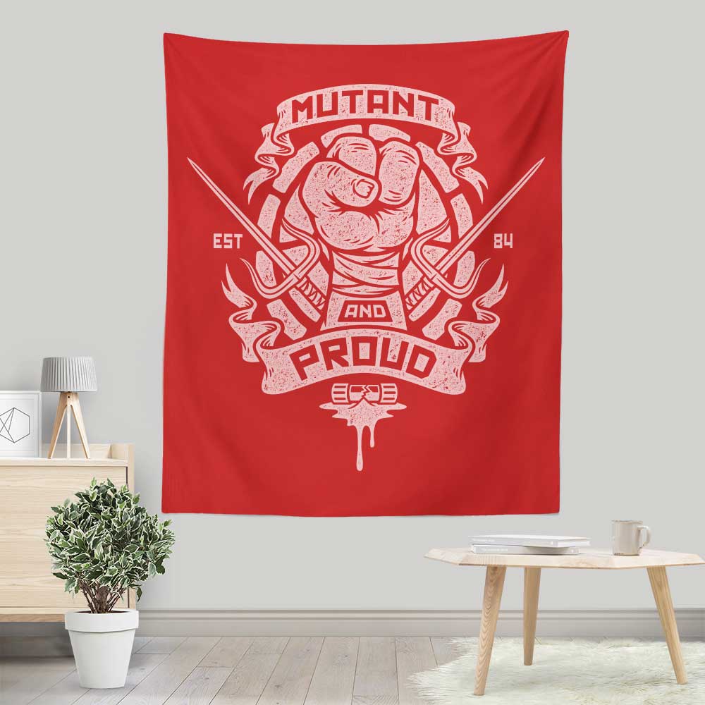 Proud Mutant Raph Wall Tapestry by Brandon Wilhelm Art