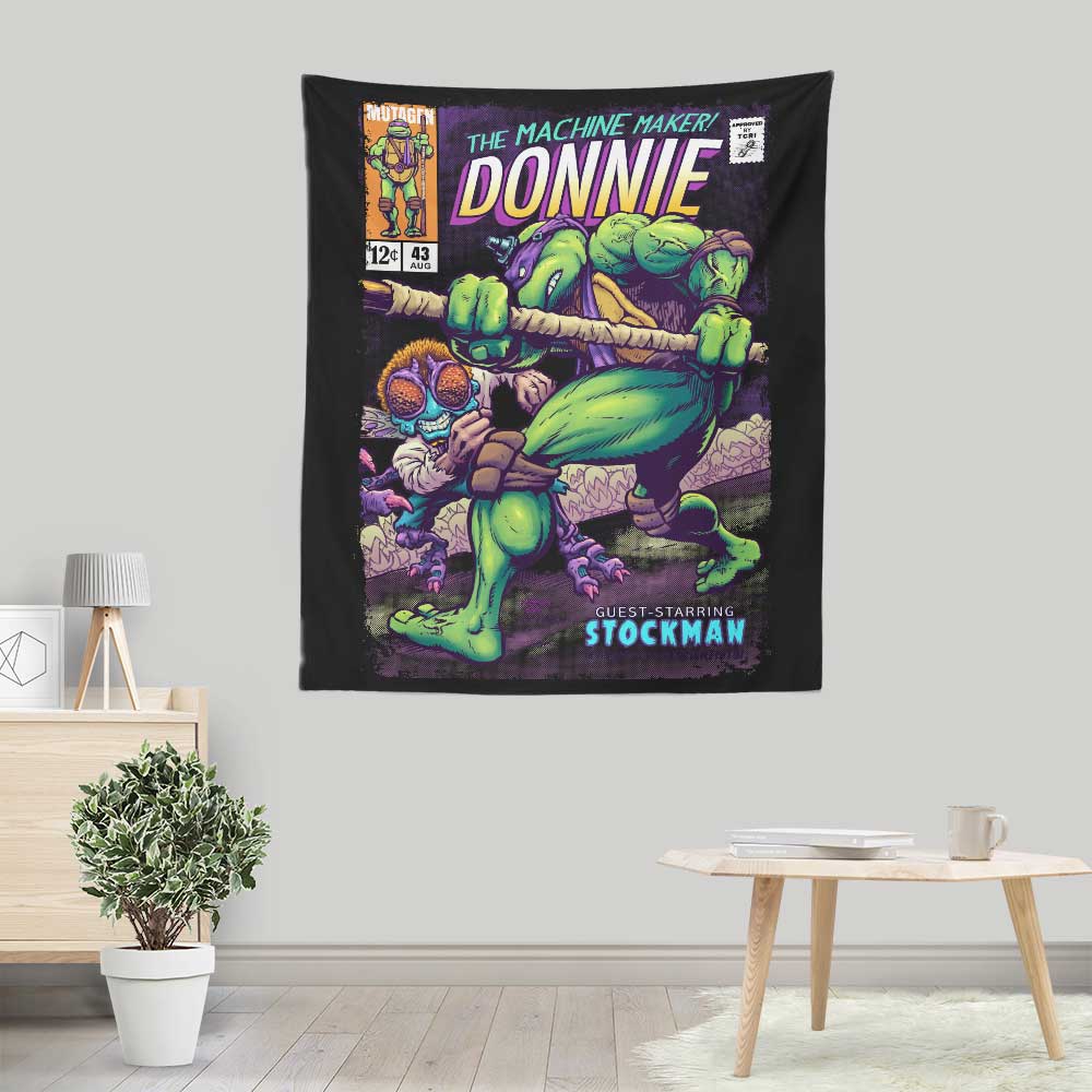 The Machine Maker - Exquisite Wall Tapestry by B - Fan