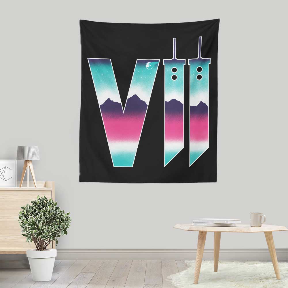 Neon Fantasy VII - Exquisite Wall Decorative Tapestry