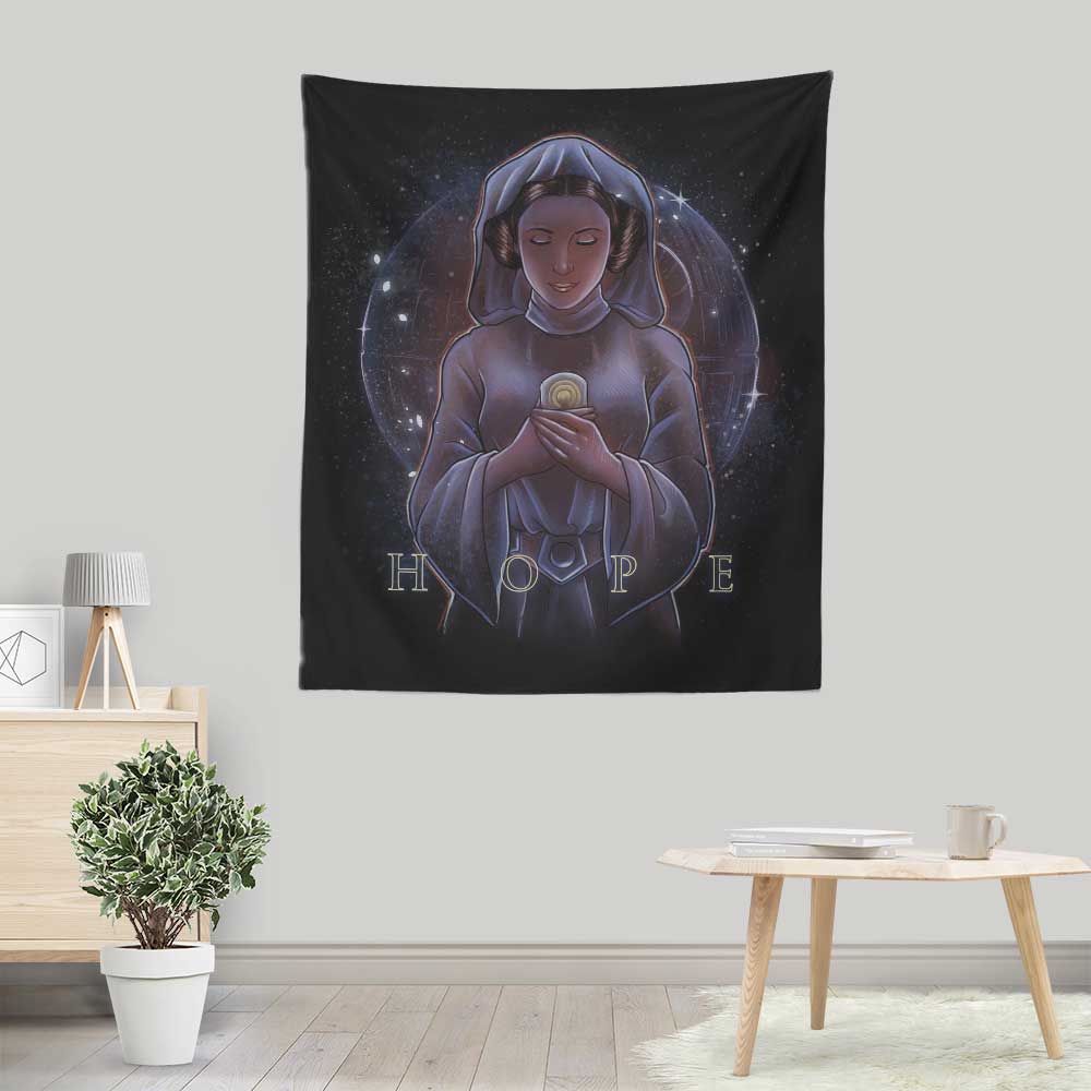 Inspiring Hope Wall Tapestry by Saqman