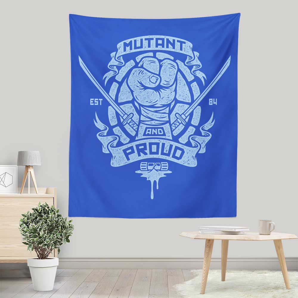 Mutant and Proud - Leo Wall Decor Tapestry by Brandon Wilhelm Art