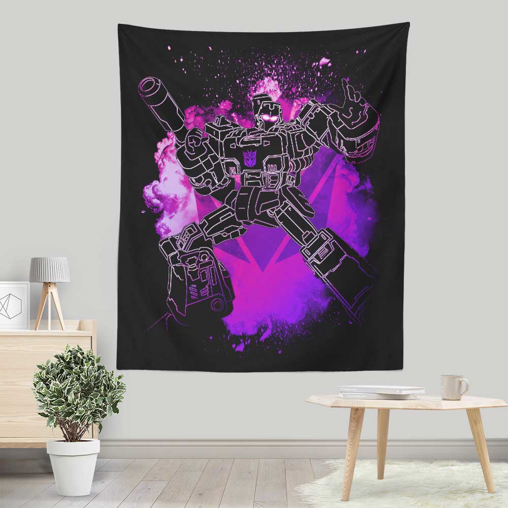 Donnie Illustrations' Soul of the Cannon Lightweight Polyester Wall Tapestry