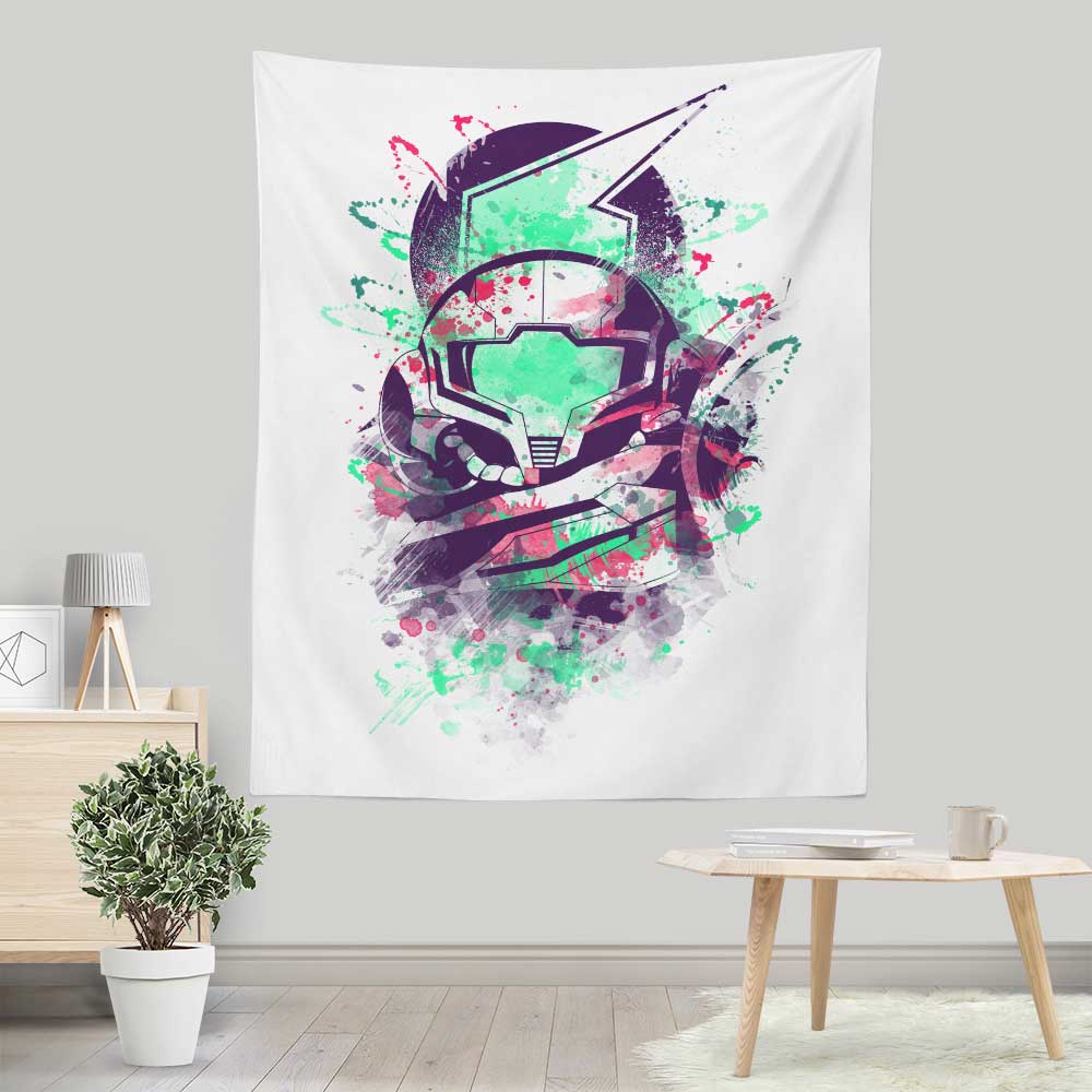 Watercolor Bounty Hunter Wall Decorative Tapestry