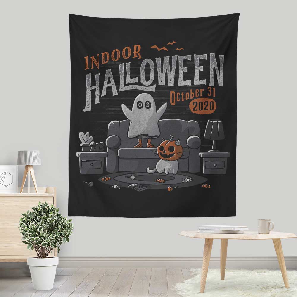 Indoor Halloween Decorative Wall Tapestry for Spooky Celebrations