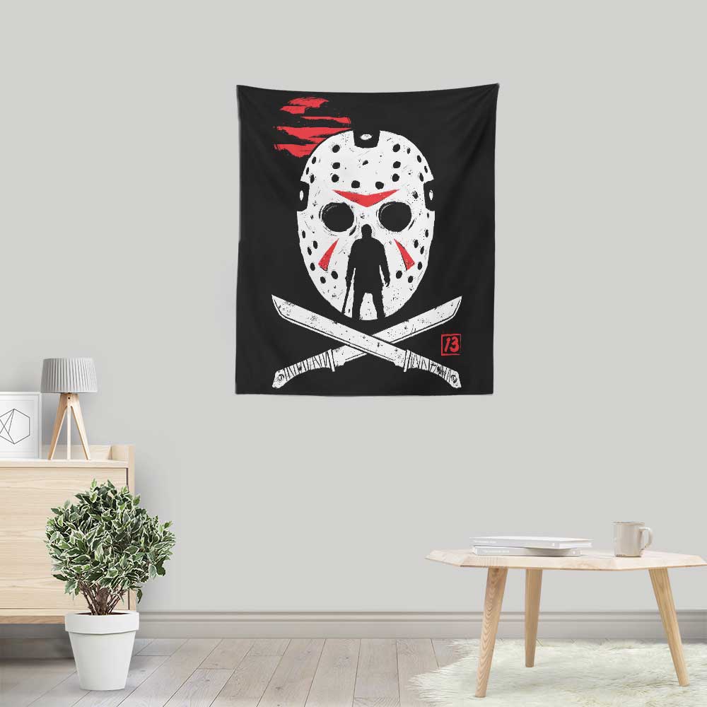 Friday Ink Lightweight Polyester Wall Tapestry for Indoor & Outdoor Use