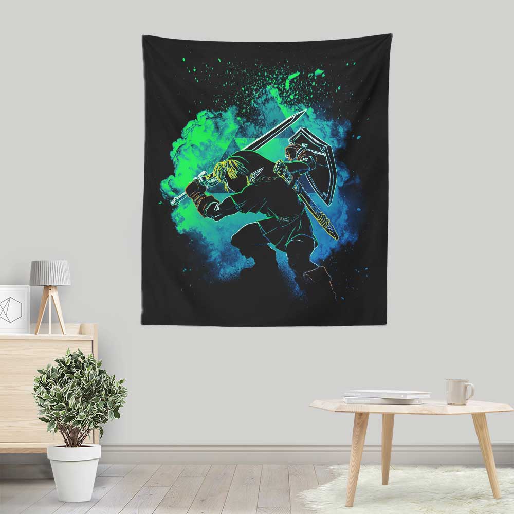 Soul of Ocarina Wall Decorative Tapestry by Donnie Illustrations