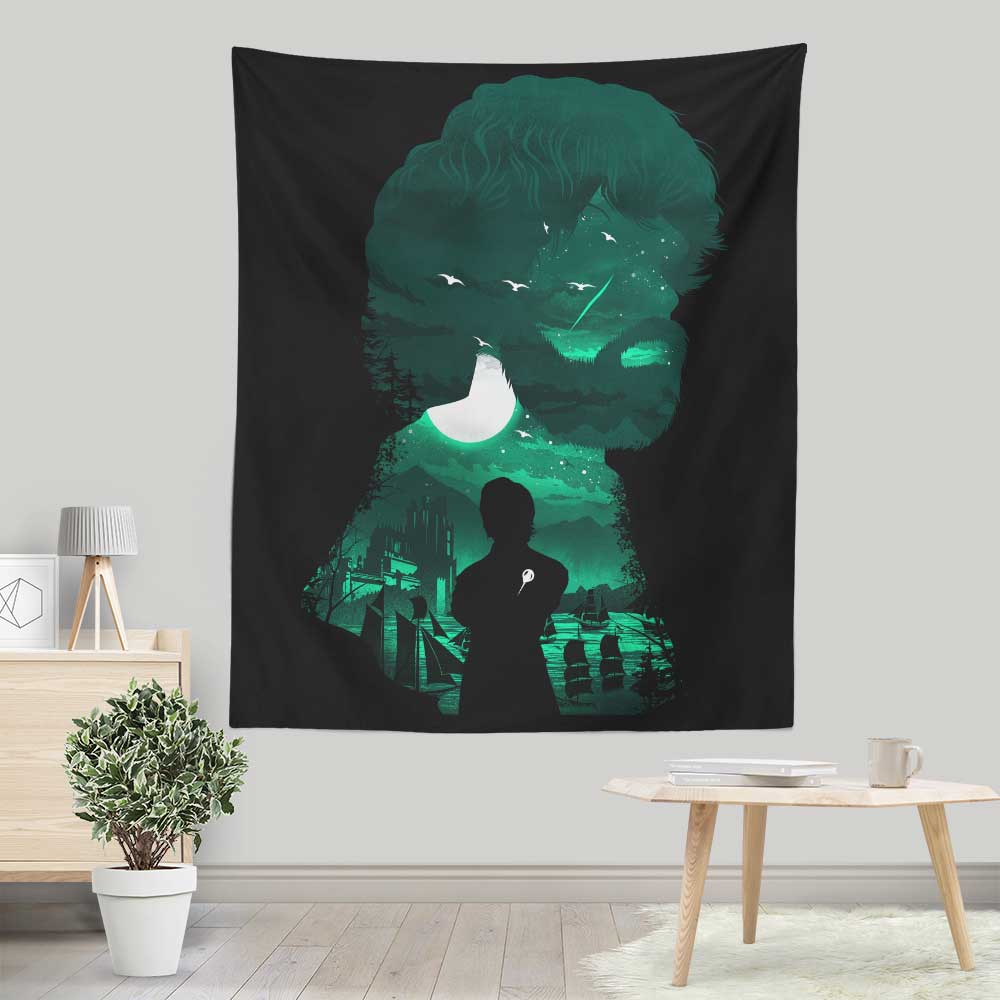 The Halfman Wall Decorative Tapestry by Dandingeroz