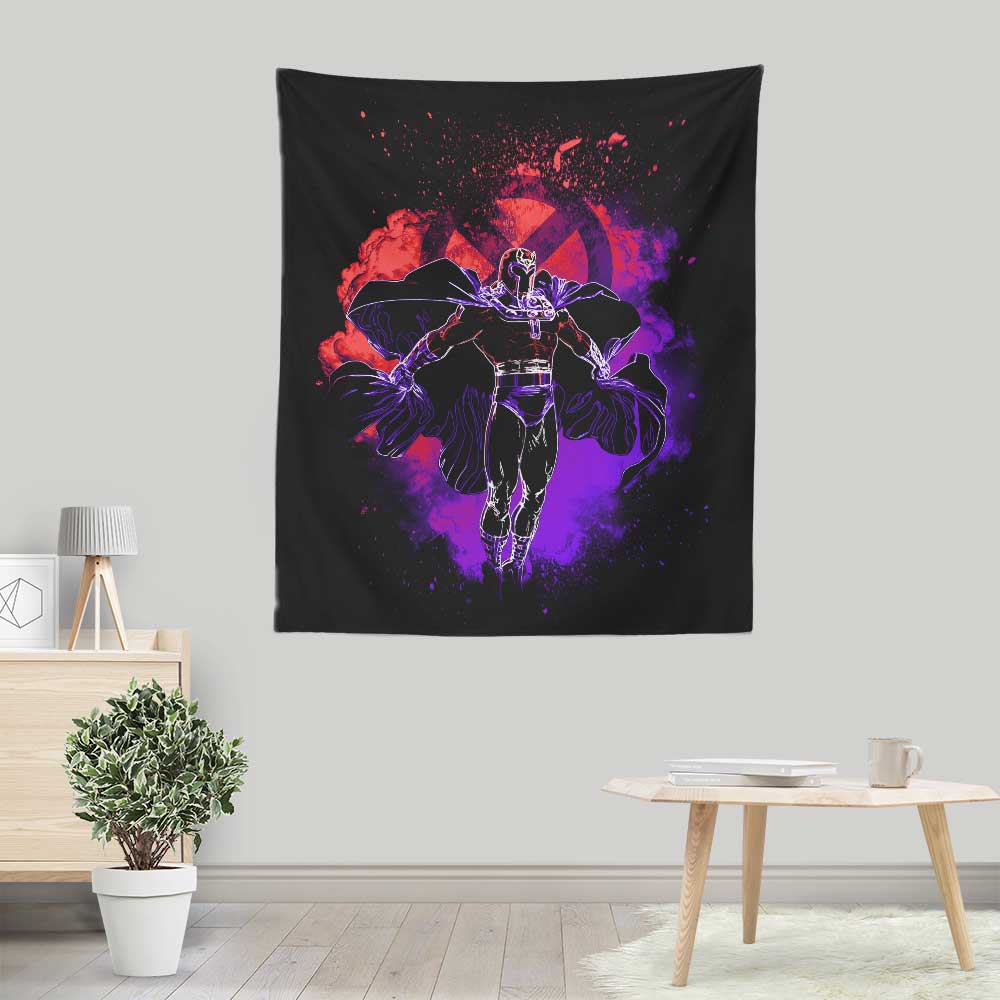 Donnie Illustrations' Lightweight Polyester Wall Tapestry - Soul of the Magnetic