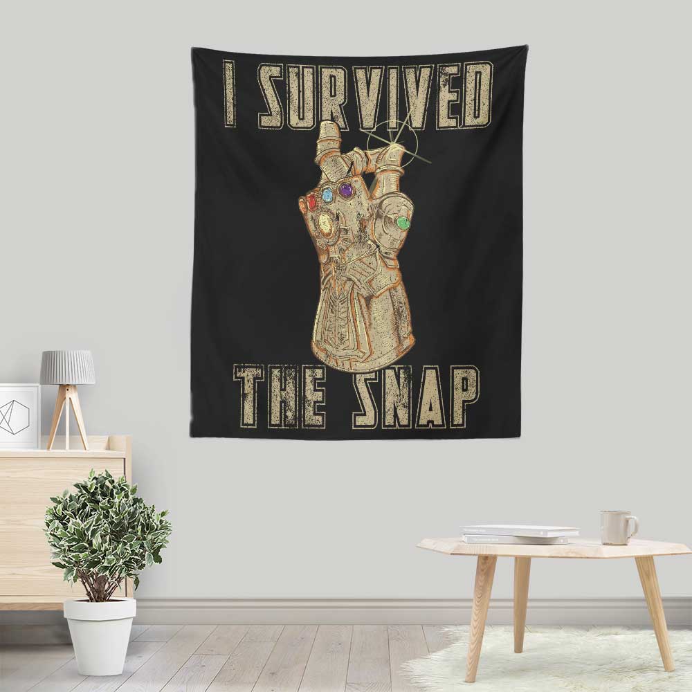 I Survived the Decimation Wall Decorative Polyester Tapestry by Legendary Phoenix