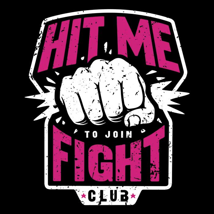 Striking 'Hit Me' Wall Tapestry by Olipop