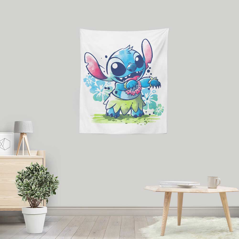 Exquisite Hula Dance Experiment Wall Tapestry for Indoor and Outdoor Decor