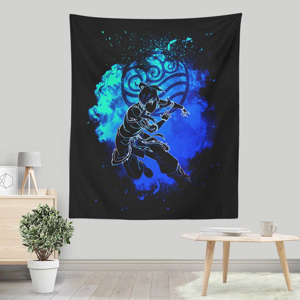 Soul of Korra Wall Decorative Tapestry Inspired by Donnie Illustrations