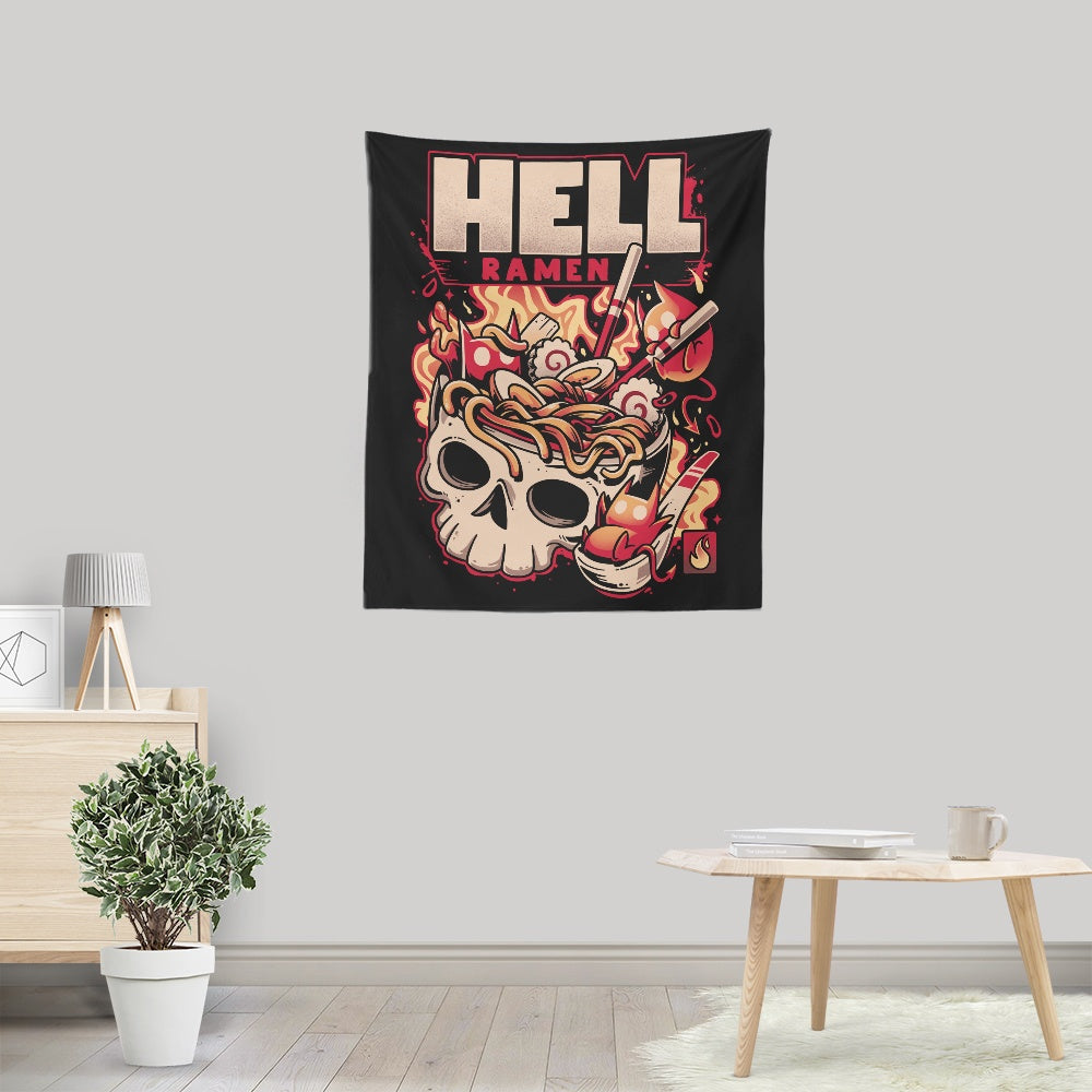 Hell-Ramen Wall Decorative Tapestry by Snouleaf