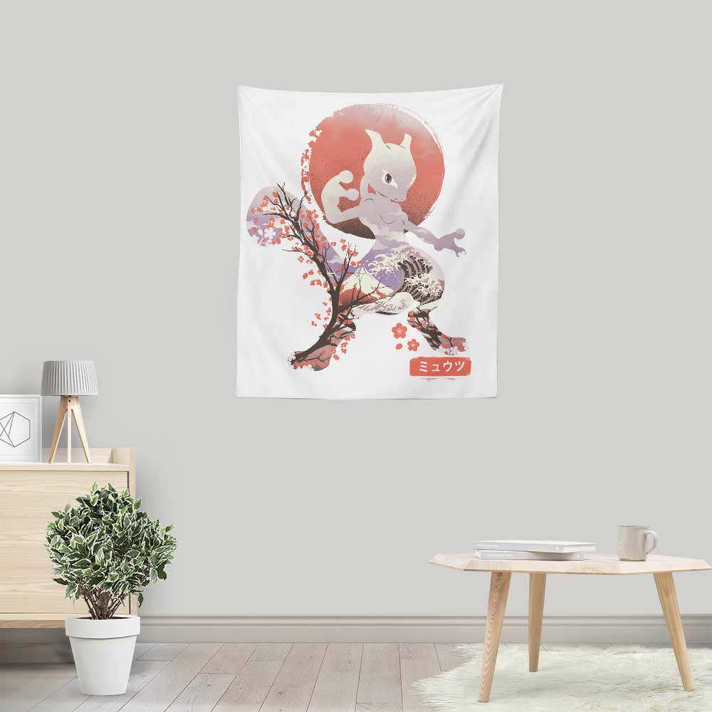 Ukiyo Psychic Wall Decorative Tapestry by Dandingeroz