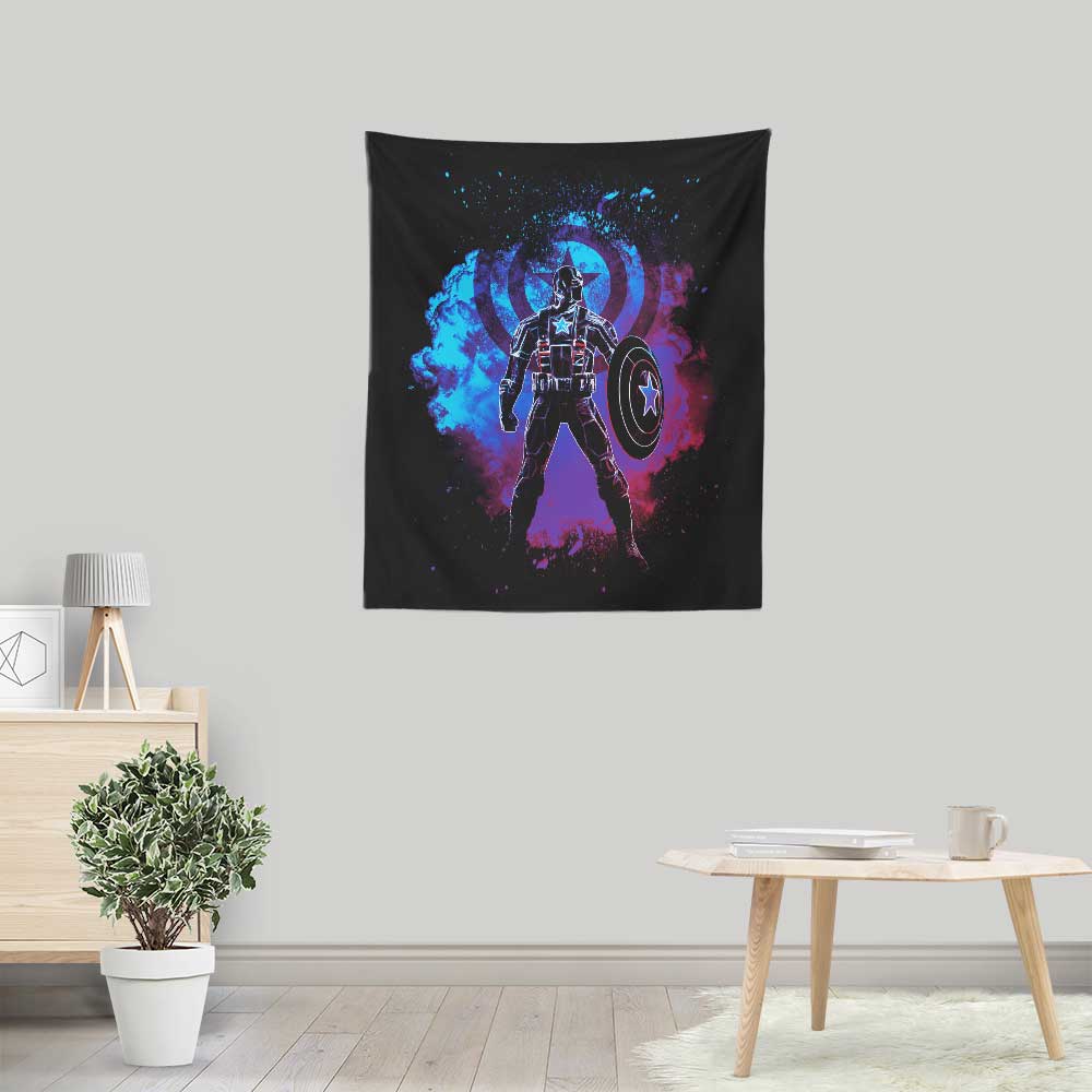 Captain's Spirit - Exquisite Wall Tapestry by Donnie Illustrations