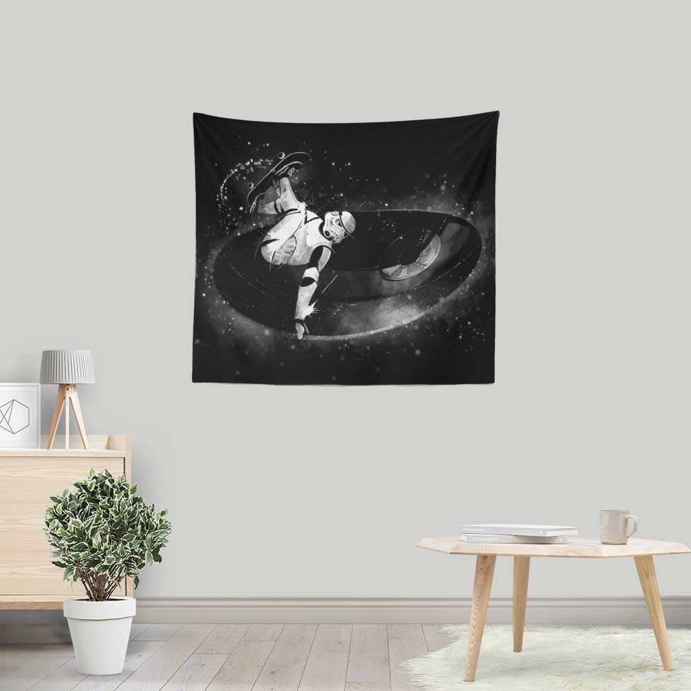 Lightweight Polyester Wall Tapestry - 'Deathbowl' by Getsousa