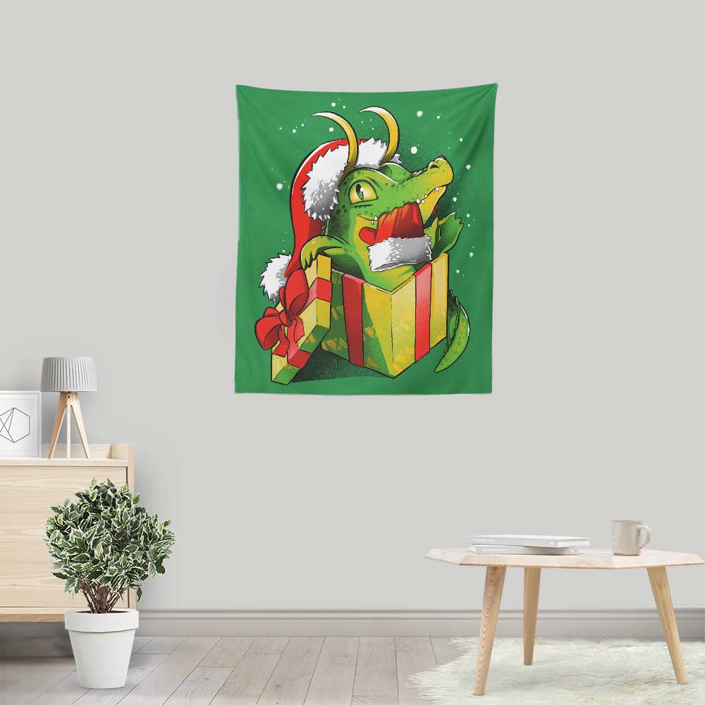 Christmas-themed Wall Tapestry with Unique Variant Design