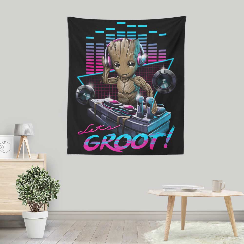 DJ Groot Themed Decorative Wall Tapestry by XENOS