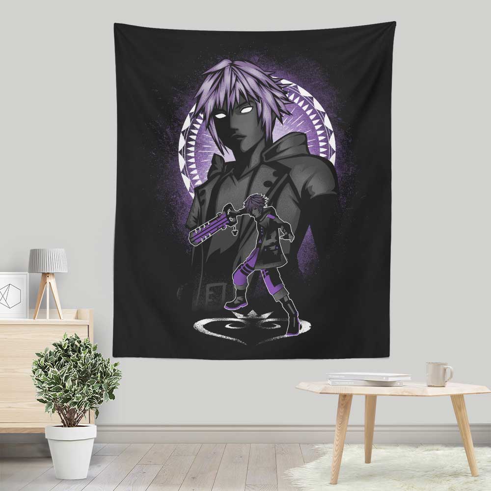 Hypertwenty's Riku Attack - High - Quality Wall Decorative Tapestry
