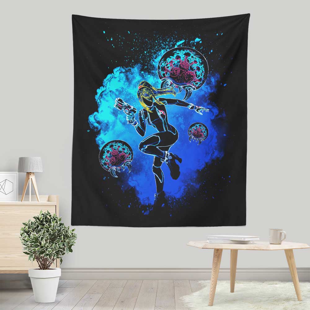 Donnie Illustrations' Zero Suit Soul Lightweight Wall Tapestry