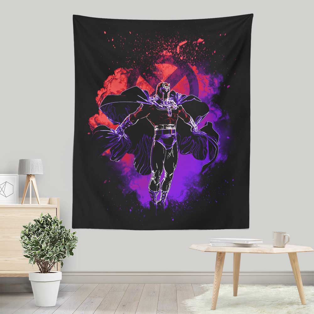 Donnie Illustrations' Lightweight Polyester Wall Tapestry - Soul of the Magnetic