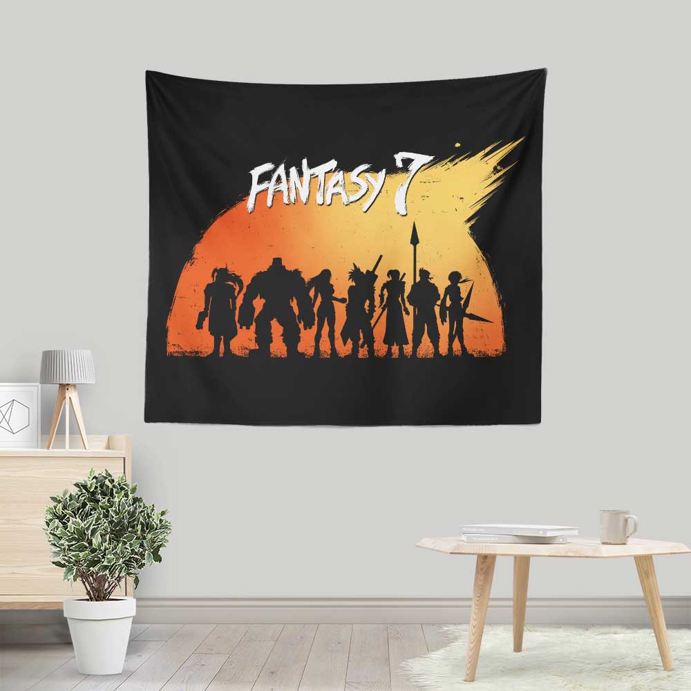 Fantasy 7 Decorative Wall Tapestry by Steven Lefcourt