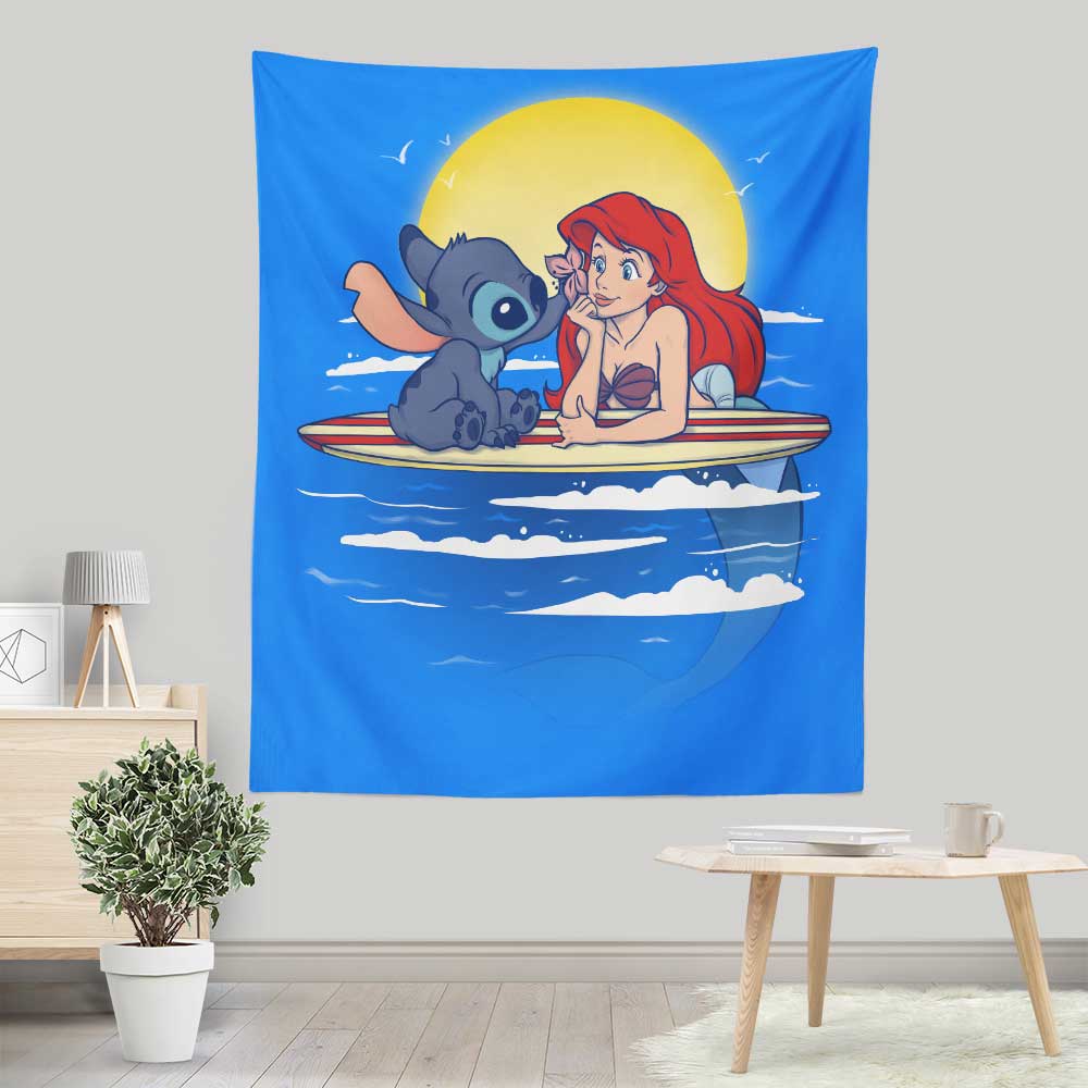 Aloha Mermaid-themed Wall Decorative Tapestry