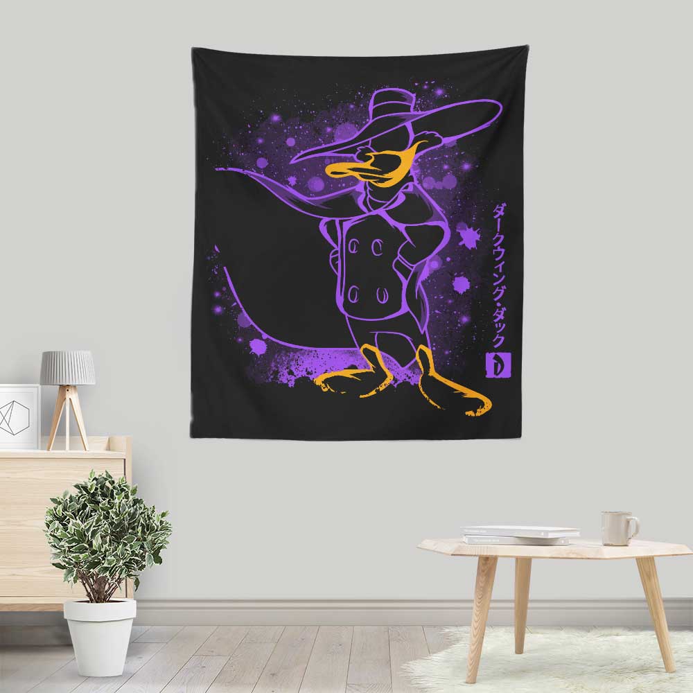 The Darkwing Wall Hanging Tapestry by Soulkr