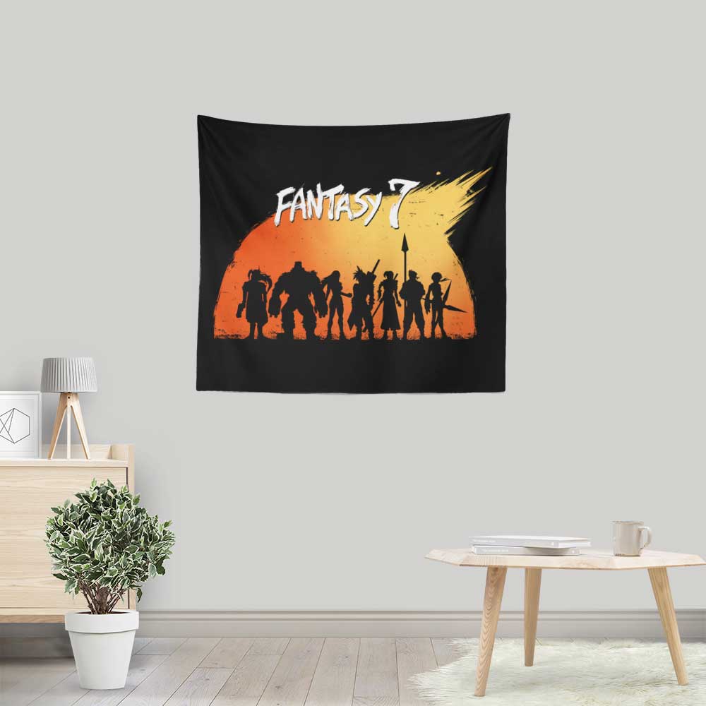 Fantasy 7 Decorative Wall Tapestry by Steven Lefcourt